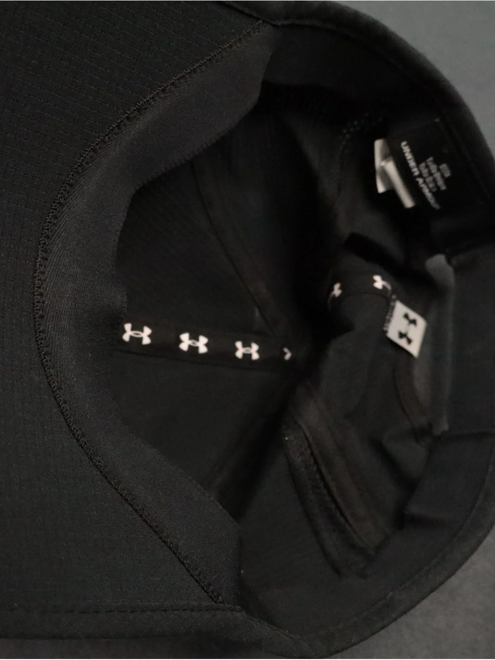 Under Armour Shadow Cap 4.0 Running Hat Mens Black OSFA Adjustable 1278207